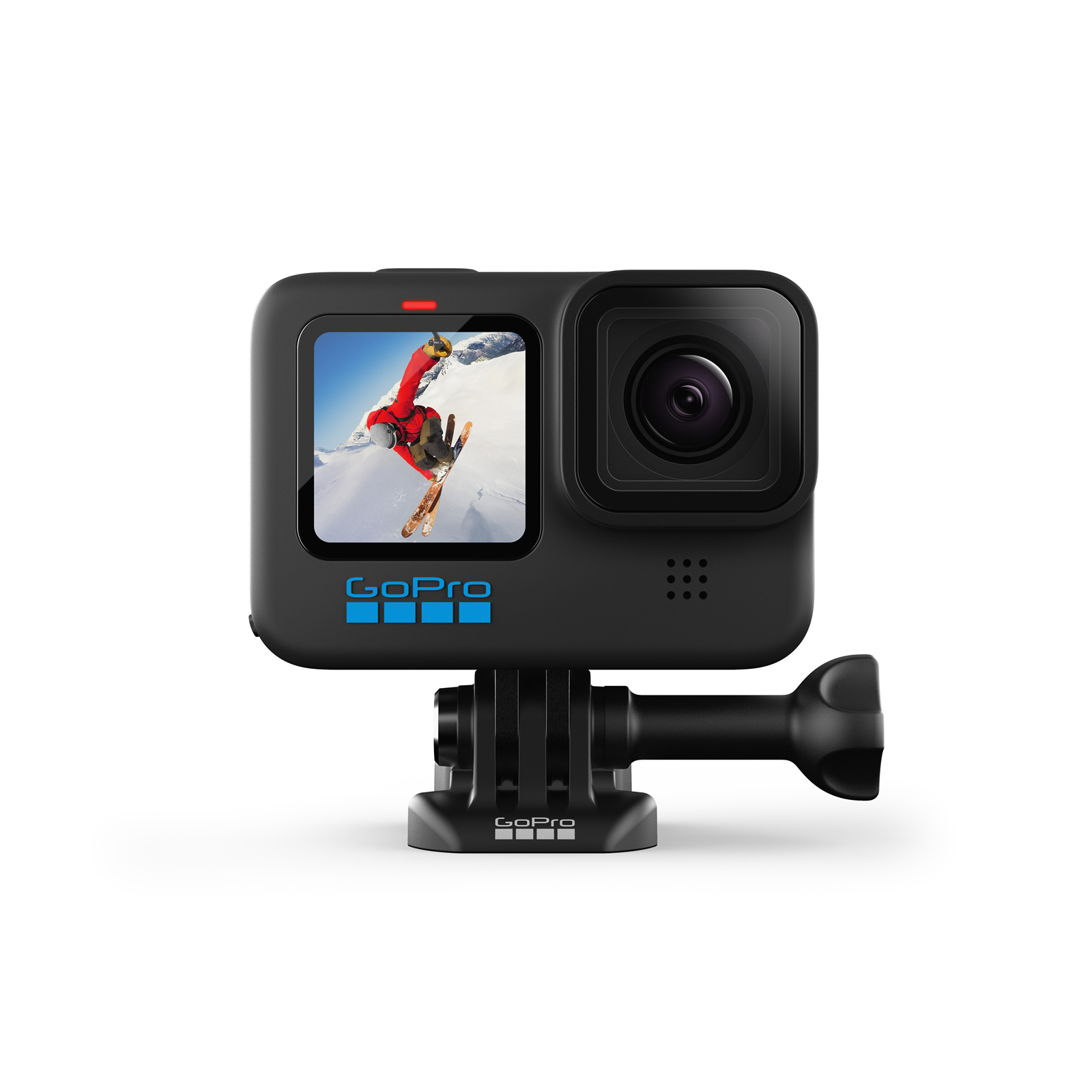 GoPro HERO 10 Black Action Camera 4K Video, Waterproof Design (10M), Wi-Fi and Bluetooth, 2