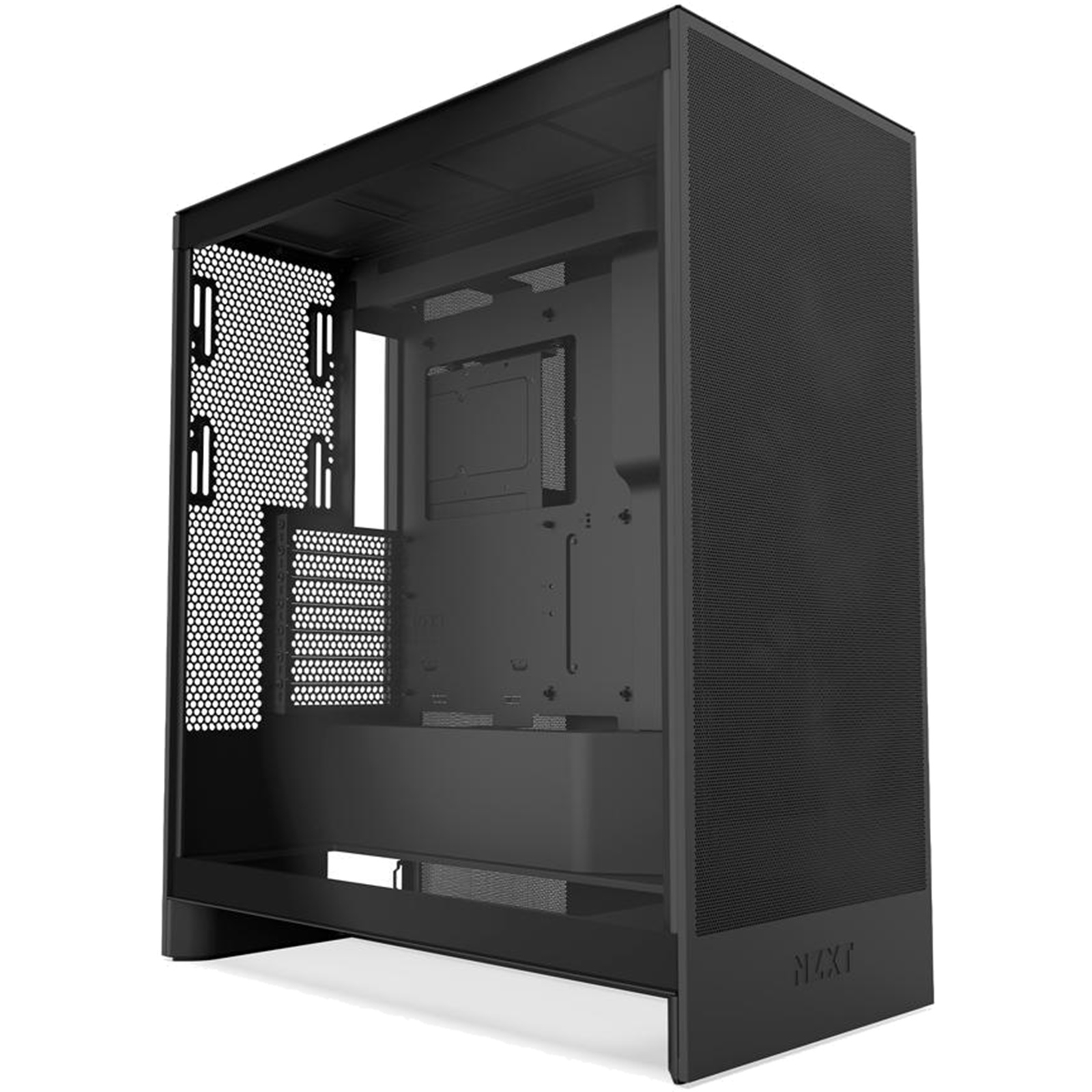 NZXT H7 Flow Black Mid-Tower Case - Tempered Glass CPU Cooler Support Upto 185mm GPU Support Upto 400mm 7x PCI Slot 360mm Radiator Supported Front I/O: 2x USB 3.2 1x Type C HD Audio