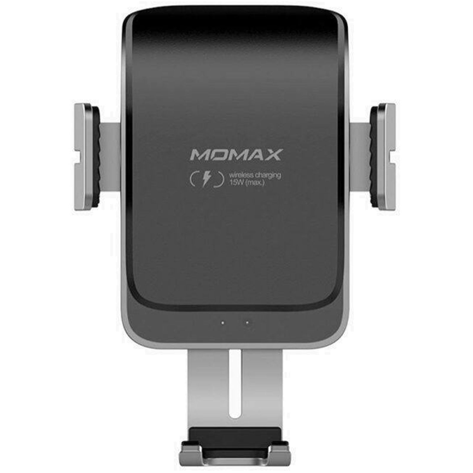 Momax Smart IR Fast Wireless Charging Car Mount Black, Infra-Red Induction, Auto Clamping, Up to 15W