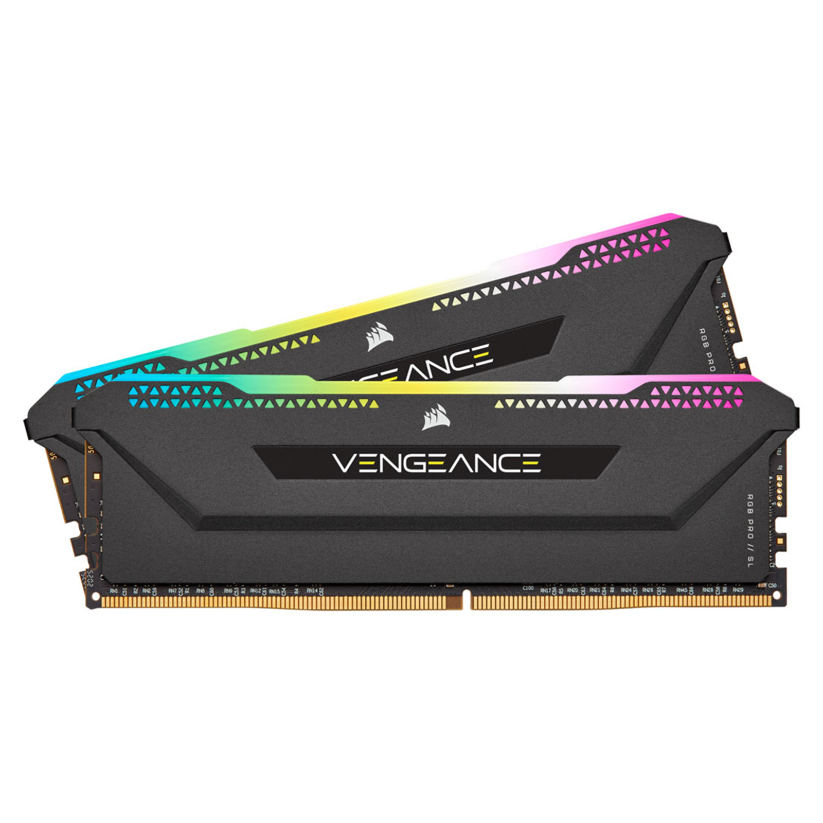 Corsair Vengeance RGB Pro SL Black 16GB RAM 2 X 8GB, DDR4, 3600MHz 16GB 2 x 288 DIMM, CL18,         