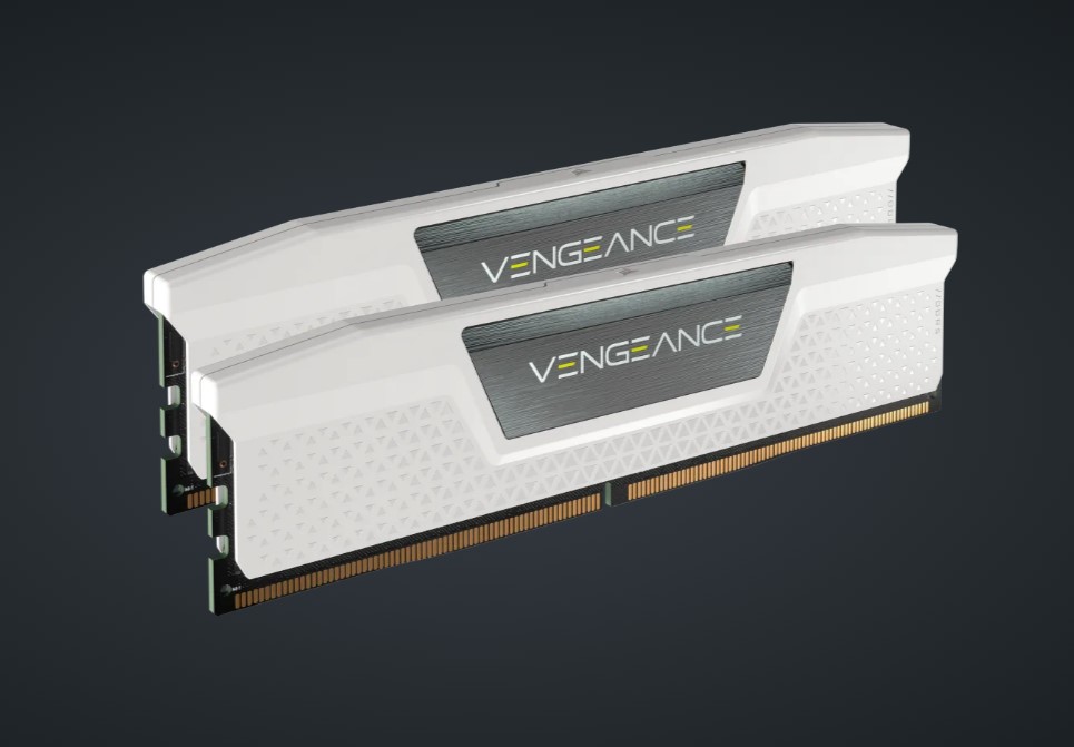 CORSAIR VENGEANCE 32GB (2x16GB) DDR5 6400 CL32-40-40-84 1.4V Std PMIC Intel XMP Memory - Black