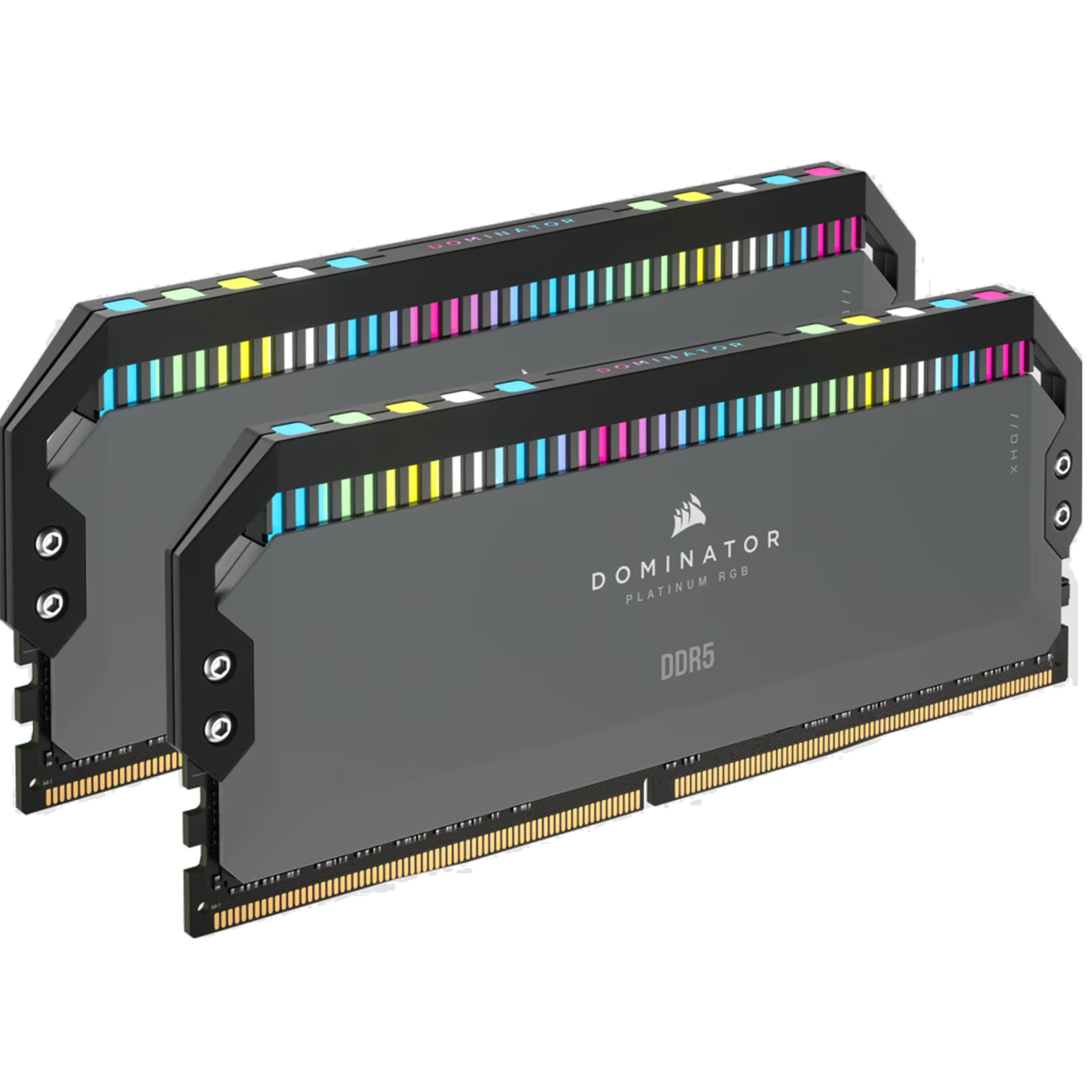 Corsair DOMINATOR PLATINUM RGB 32GB DDR5 Desktop RAM 2x 16GB - 6000MHz - CL30 - 1.4v - AMD EXPO / INTEL XMP