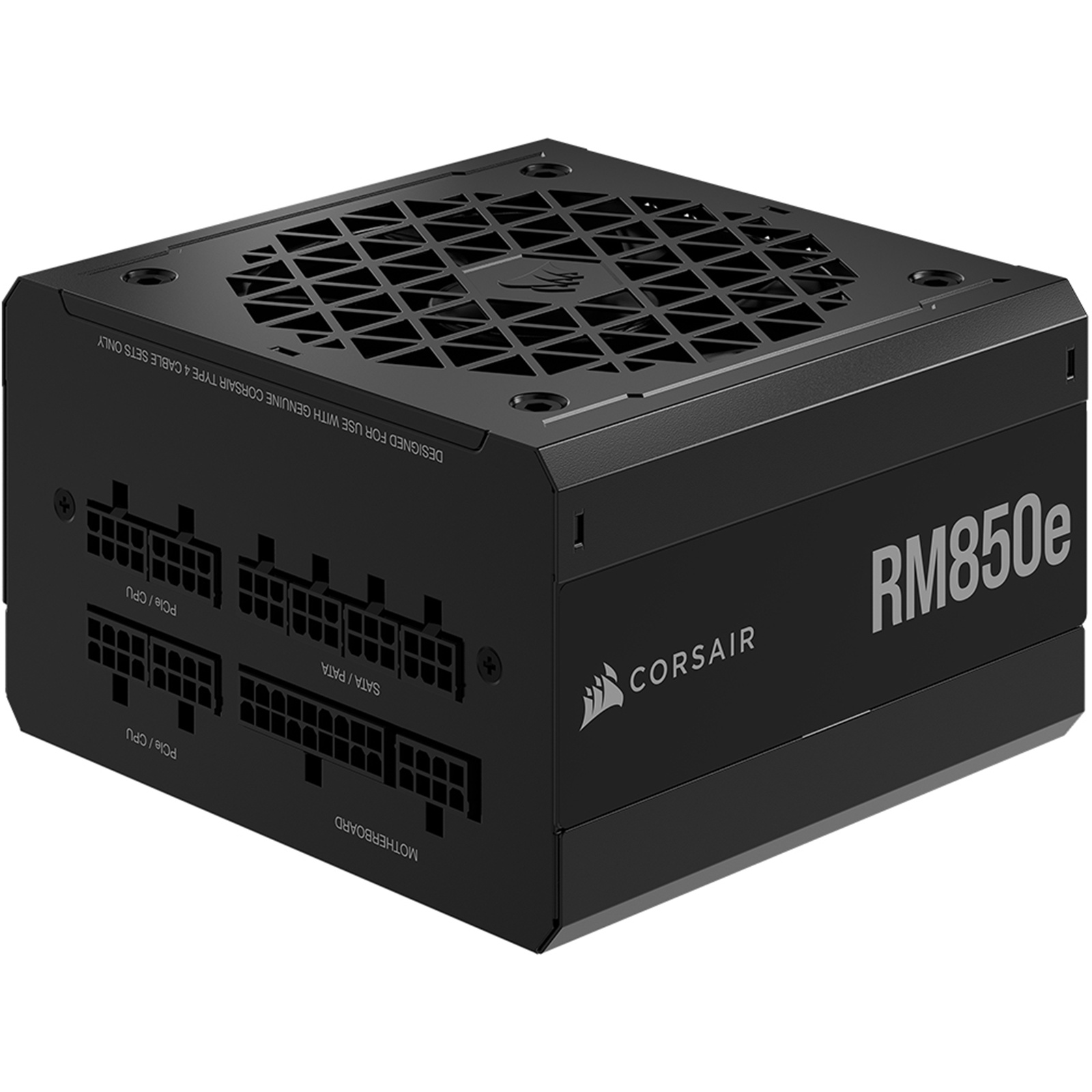 CORSAIR RM850e 850W 80 PLUS GOLD FULLY MODULAR LOW-NOISE ATX 3.0 CERTIFIED with 12VHPWR CABLE POWER SUPPLY