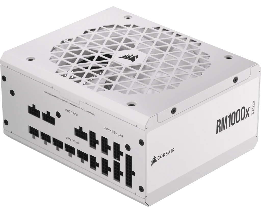 CORSAIR RM1000x SHIFT WHITE 1000W 80 PLUS GOLD FULLY MODULAR POWER SUPPLY