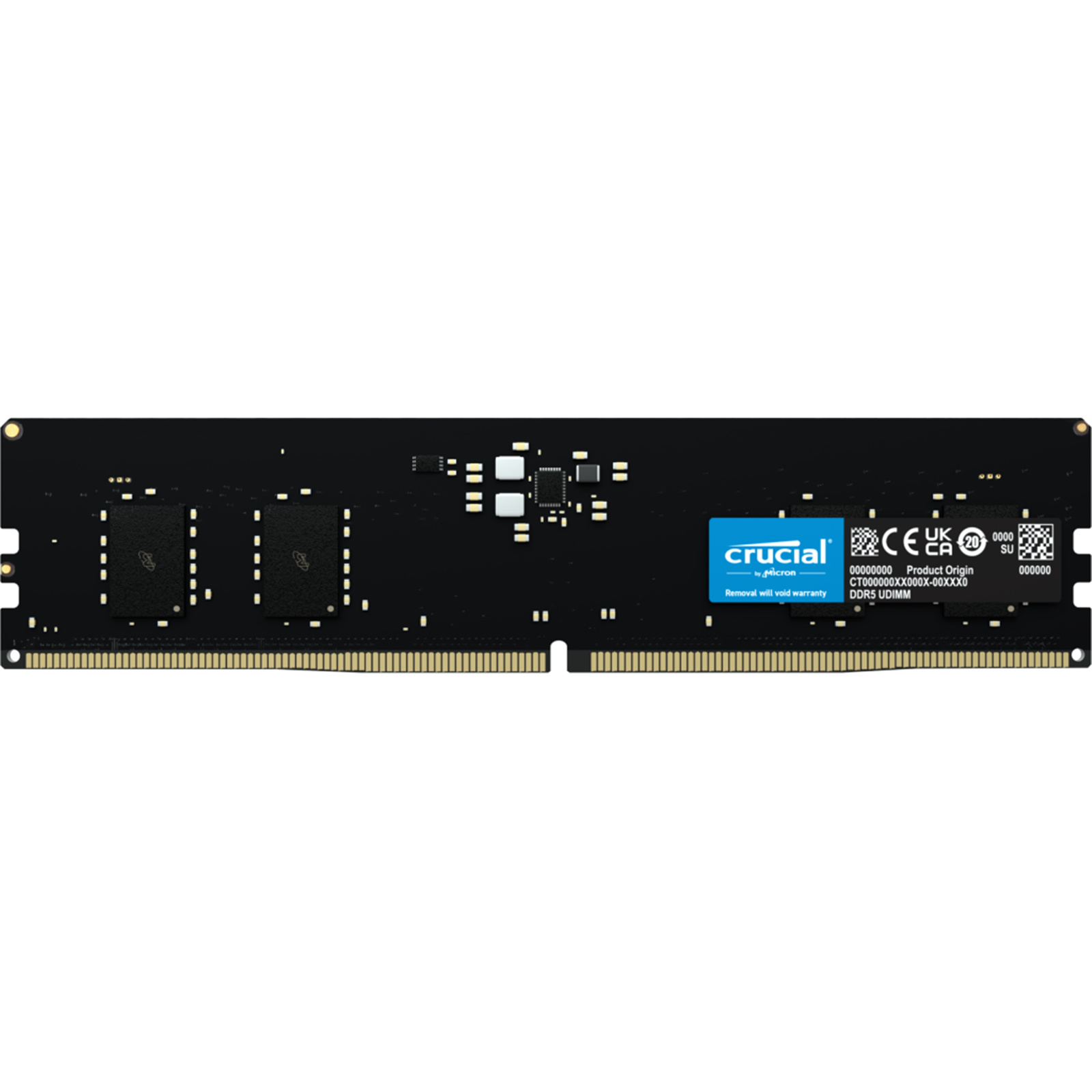 Crucial 16GB DDR5 Desktop RAM DIMM - 5600Mhz - CL46