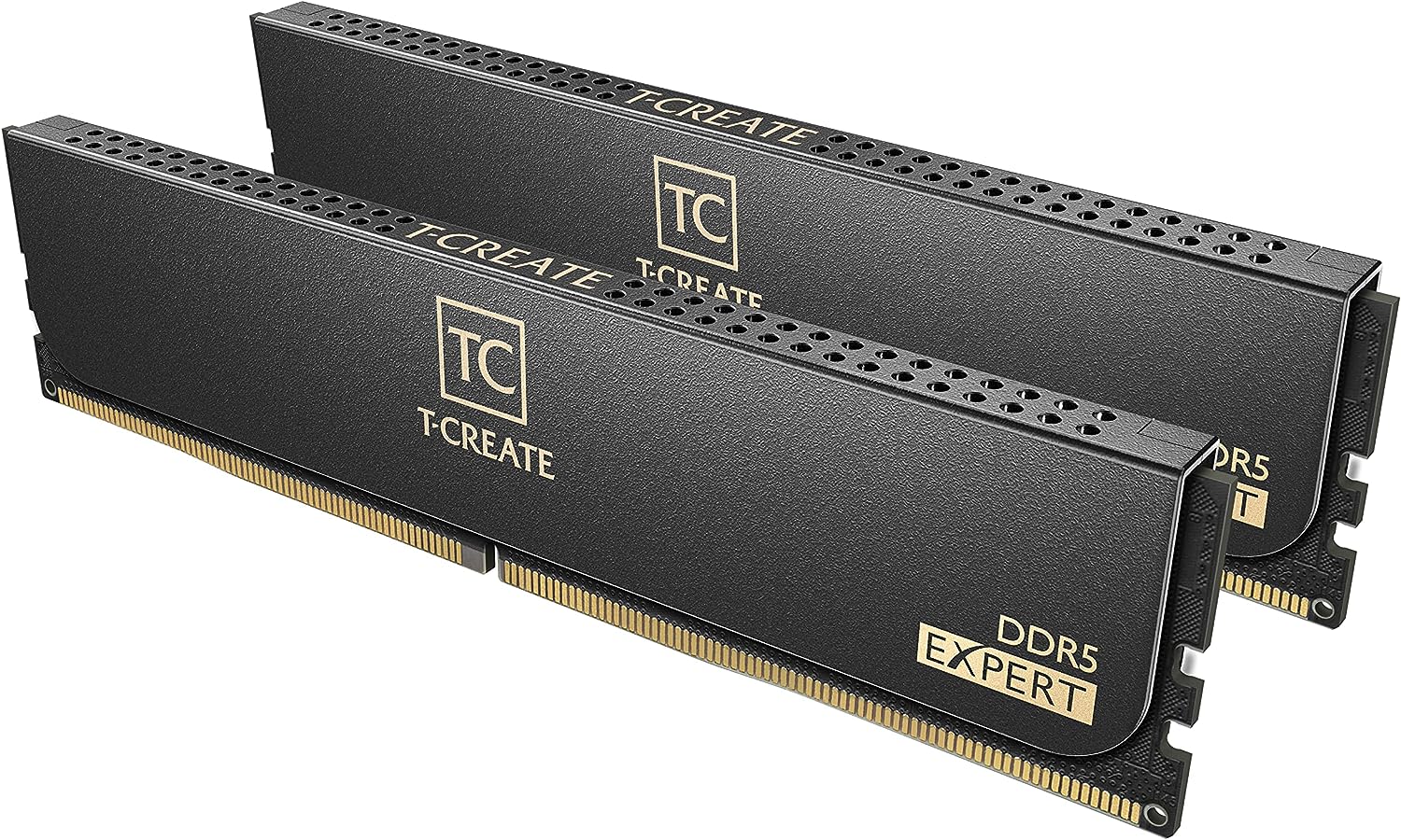 TEAM T-CREATE EXPERT 32GB (2 x 16GB) DDR5 6000 (PC5 48000) Desktop Memory BLACK HEATSINK