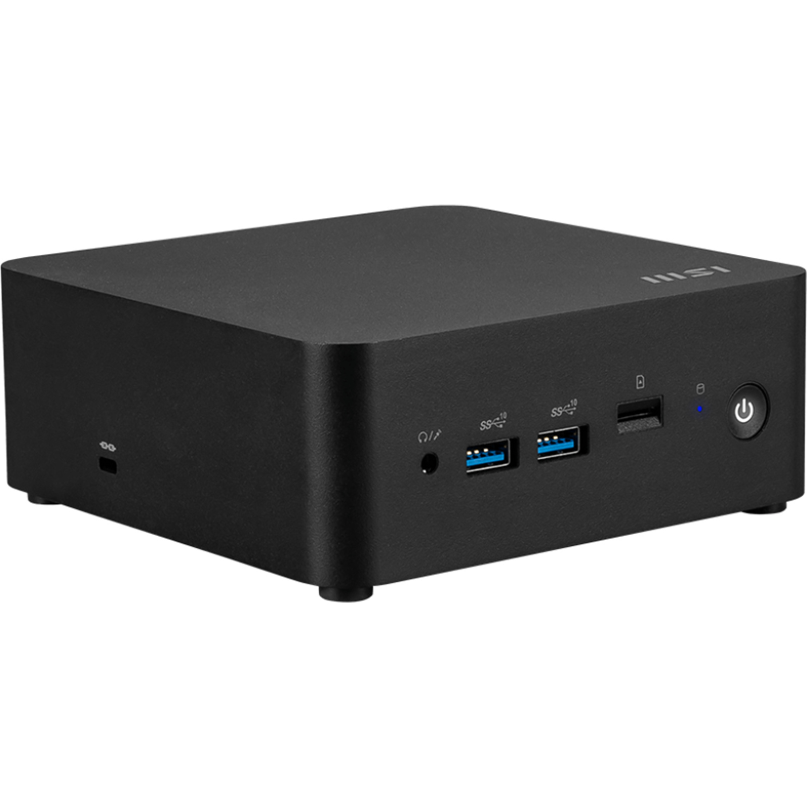 MSI CUBI NUC 6 Mini PC Intel Core 7 150U 10 Cores/12 Threads - 2x DDR5 SoDimm (64GB Max) - WiFi AX+BT - Dual LAN 2 x M.2 1x SATA 2x Thunderbolt USB 3.2 2 X HDMI VESA Ready
