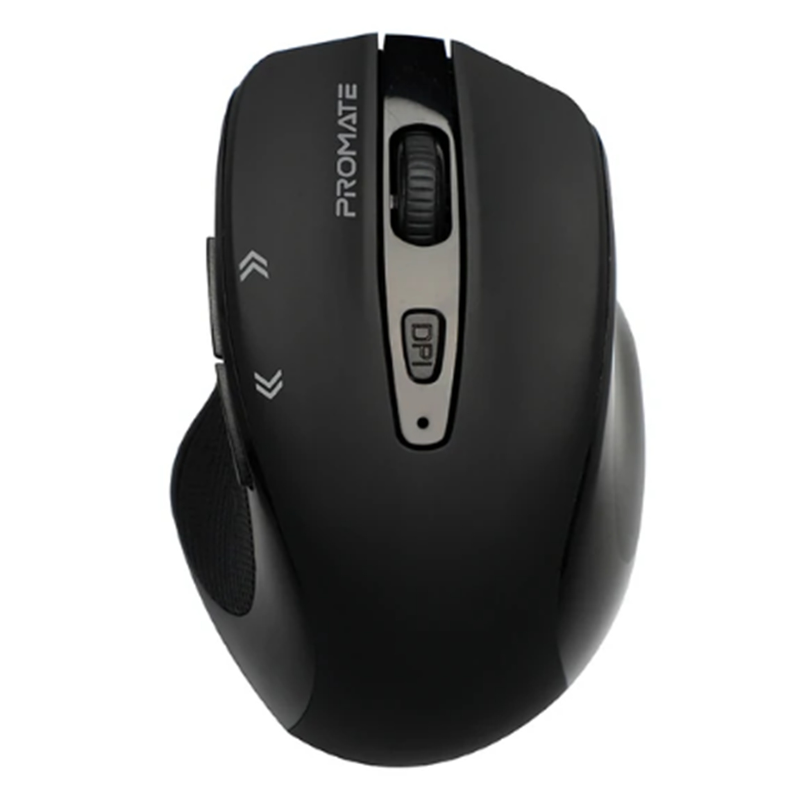 Promate CURSOR.BL EZGrip Ergonomic Wireless Mouse - Blue Quick Forward/Back Buttons - 800/1200/1600DPI - 10m Working