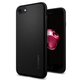Spigen iPhone 7 Liquid Armor Case, Black,Thin and lightweight,Premium Matt TPU Case, 042CS20511