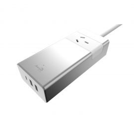 Aerocool iPower13 Aluminium  AC with 1 x Type-C  & 2 USB Type-A Fast Charging                       