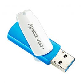 Apacer AH357, 32GB USB 3.1 Flash Drive Swivel Cap Design Backwards compatible with USB 3.0, USB 2.0