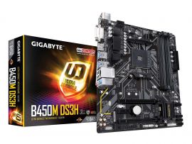 Gigabyte B450M-DS3H mATX AM4 DDR4 Motherboard
