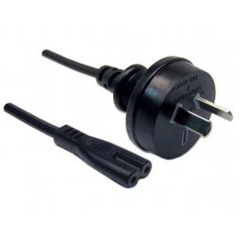 8M Figure 8 Power Cord  - 2 pin     plug to figure 8 (IEC 320 C7) connector 7.5A. SAA approved power cord. 0.75mm