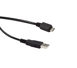 5M USB 2.0 Type Micro B Male to     Type A Male Connectors.