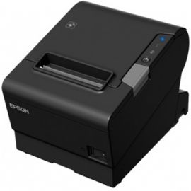 Epson TM-T88VI-241 Receipt Printer Black Serial + built-in Ethernet & built-in USB with Power