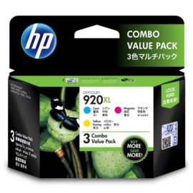 HP 920XL High Yield 3-color Ink Cartridges Pack CMY COMBO
