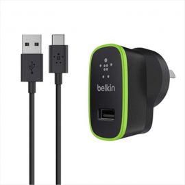 Belkin Universal Home Charger (12W) with USB-A to USB-C Cable