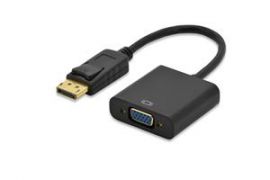 Ednet DisplayPort (M) to VGA (F) Adapter Cable .15m