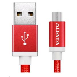 ADATA Micro USB Sync & Charge cable,100cm,  Red ,Sync and charge your favourite Devices with