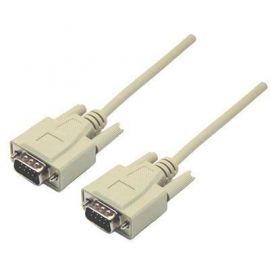 2M DB9 Male/Male Cable - Molded
