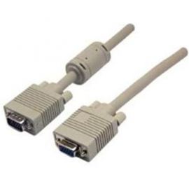 15M VESA DDC VGA Extension Cable    Molded. HDDB15 M/F Coaxial Shielded