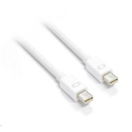 DYNAMIX 1M Mini DisplayPort Male   to Mini DisplayPort Male Cable. White.