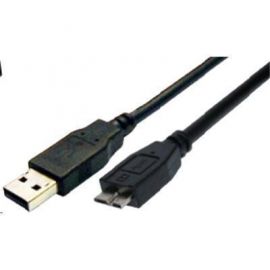Dynamix 2M USB 3.0 Type Micro B Male to     Type A Male Connector. Colour Black
