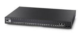 EDGECORE 28 Port Gigabit L2 Managed Switch 22x 100/1000 SFP, 2x 1G UTP, 2x 10G SFP+, 1x 10G Expansion Port.