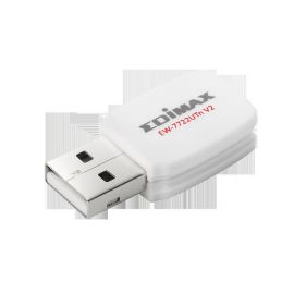 EDIMAX High Speed Mini USB Wireless Adapter. 300mbps 802.11n. WPS button. Link/Activity LED. Windows XP/Vista/7/8, Linux, Mac OS X.