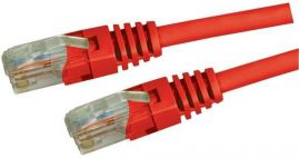 DYNAMIX 3M Cat5E Red UTP Patch      Lead (T568A Specification) 350MHz Slimline Molding & Latch Down Plug