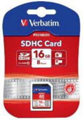 Verbatim SDHC Card 16GB (Class 10)