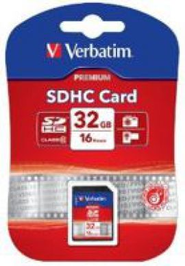 Verbatim SDHC Card 32GB (Class 10)