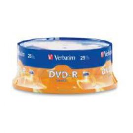 Verbatim DVD-R 4.7GB 25Pk Spindle 16x