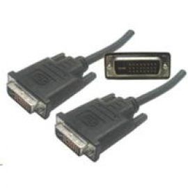 Dynamix 2M DVI-I Male to DVI-I Male Dual Link (24+5) Cable. Supports Digital & Analogue Signals