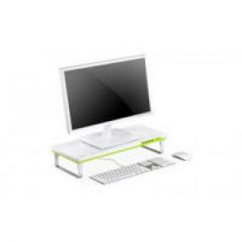 Deepcool M-Desk F1 Ergonomic Monitor Stand Up To 27 & 10kg W/ Audio & 4x USB Ports