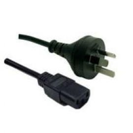 Dynamix 5M SAA Approved Power Cord 3 Pin PLUG TO IEC FEMALE