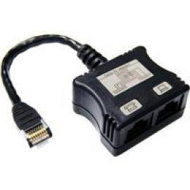Dynamix RJ-45 Dual Adapter (1x UTP  1x Ph with short analogue cable