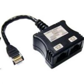 Dynamix RJ-45 Dual Adapter (2x Digital Ph.) with short cable