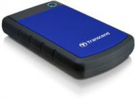 Transcend StoreJet 25H3 2.5 inch USB 3.0 Extra-Rugged 2TB External Hard Disk Drive (Blue)