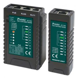ProsKit MT-7064, PoE & LAN Cable Tester / 2 Years Warranty
