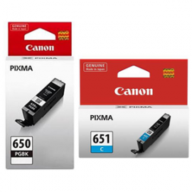 Canon PGI650PGBK Black Ink Cartridge (Standard Yield)