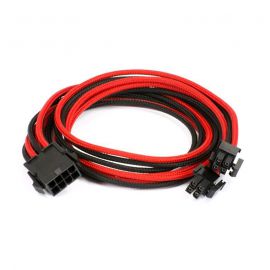 Phanteks Motherboard 8-pin Extension Cables Black & Red                                             