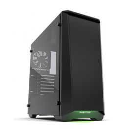 Phanteks Eclipse P400S Mid Tower Case Silent Edition - Tempered Glass Black Edition (No PSU) With
