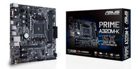ASUS PRIME A320M-E AMD A320 AM4 SOCKET M-ATX 2XDDR4-3200 PCI-E3.0 SATA3 M.2 RAID HDMI, DVI-D, VGA PORTS