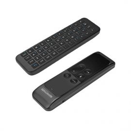 PROMATE Compact Wireless            Mini-Keyboard for Apple TV. Ergonomic design with built in Apple TV remote holder.