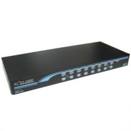 REXTRON 1-16 USB/PS2 Hybrid KVM     Switch with USB Console Ports. Includes 12x 1.8M & 4x 3M USB 2in1 Cables. PS/2 Cables Sold Seperately