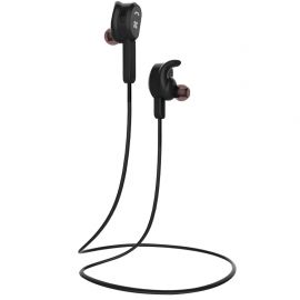 PROMATE Wireless Secure-Fit Stereo  Magnetic Eerbuds. Behind ear for perfect fit. Noise cacellation. Hands free function. Colour Black
