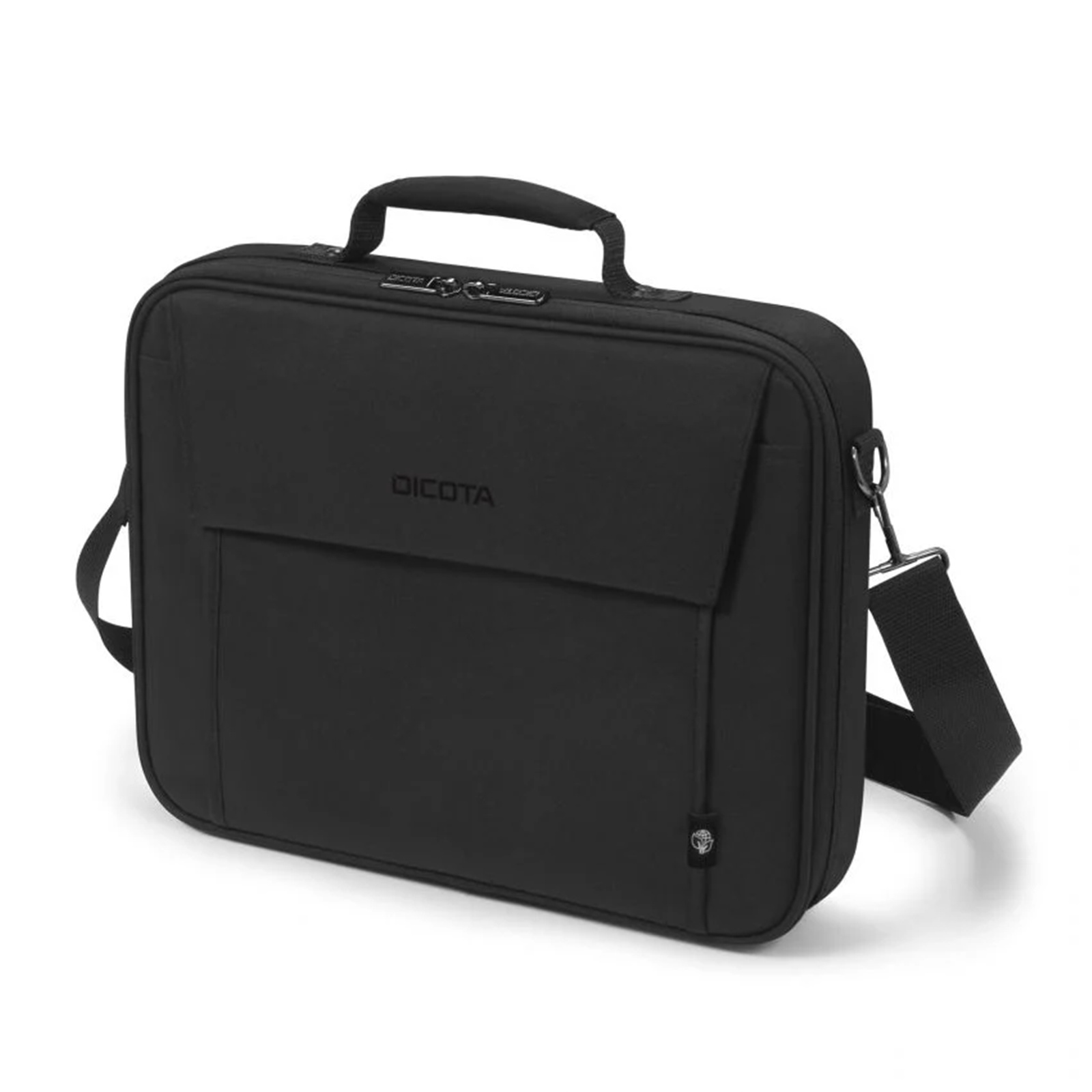 Dicota ECO Multi BASE Carry Bag with shoulder strap for 15.6 inch Notebook /Laptop (Black) Suitable 