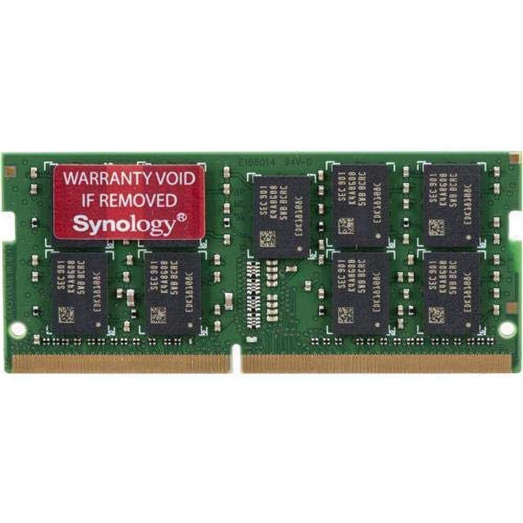 Synology D4ECSO-2666-16G DDR4 ECC SO-DIMM 16GB
Applied Models*:
    FS series:FS1018
    21 series:RS1221RP+, RS1221+, DS1821+, DS1621xs+, DS1621+, DVA3221
    20 series:RS820RP+, RS820+
    19 series:DS2419+, DS2419+II, DS1819+, DVA3219
    18