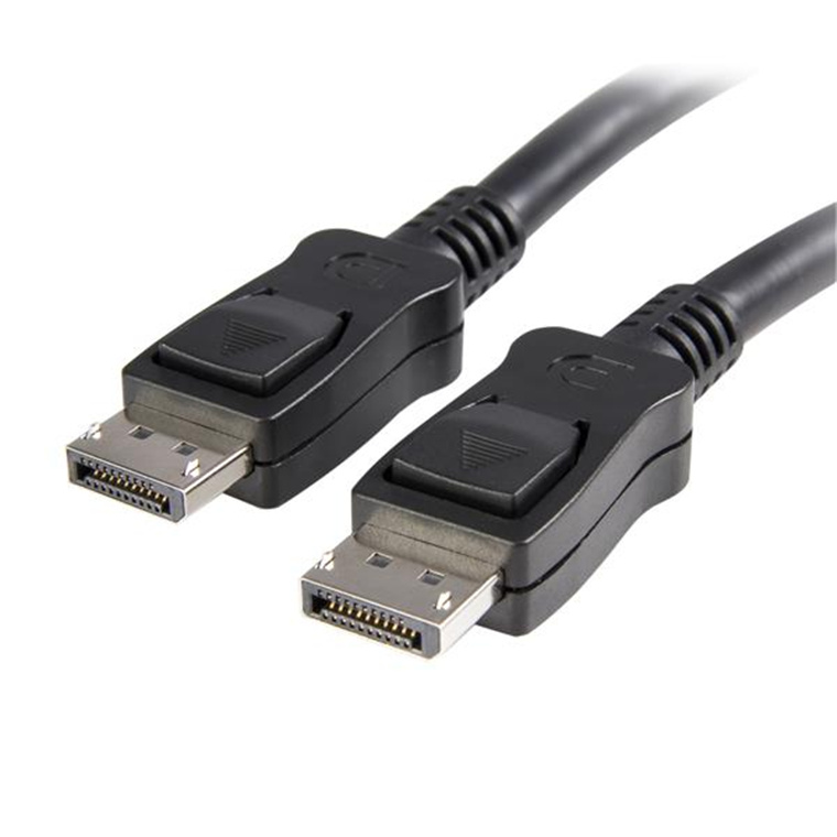 5m DisplayPort Cable with Latches M/M